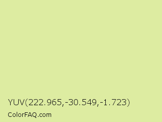 YUV 222.965,-30.549,-1.723 Color Image