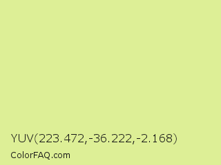 YUV 223.472,-36.222,-2.168 Color Image