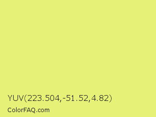 YUV 223.504,-51.52,4.82 Color Image