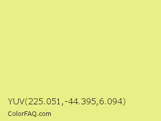 YUV 225.051,-44.395,6.094 Color Image