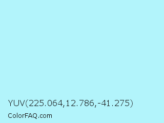 YUV 225.064,12.786,-41.275 Color Image