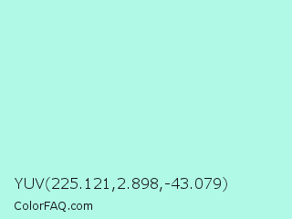YUV 225.121,2.898,-43.079 Color Image