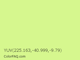 YUV 225.163,-40.999,-9.79 Color Image