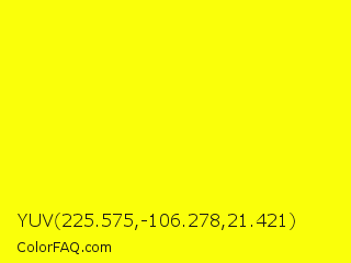YUV 225.575,-106.278,21.421 Color Image
