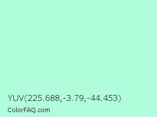 YUV 225.688,-3.79,-44.453 Color Image