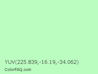 YUV 225.839,-16.19,-34.062 Color Image
