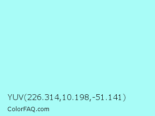 YUV 226.314,10.198,-51.141 Color Image