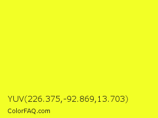 YUV 226.375,-92.869,13.703 Color Image