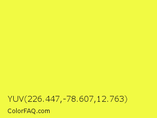 YUV 226.447,-78.607,12.763 Color Image