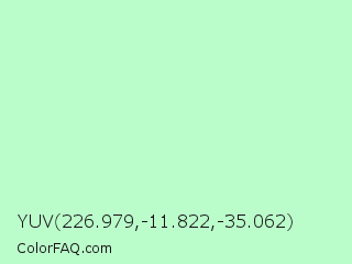 YUV 226.979,-11.822,-35.062 Color Image