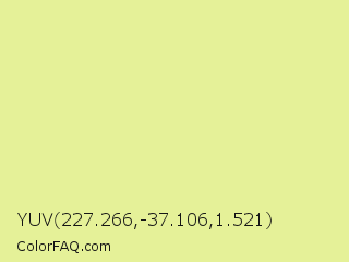 YUV 227.266,-37.106,1.521 Color Image