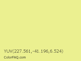 YUV 227.561,-41.196,6.524 Color Image