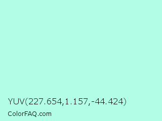 YUV 227.654,1.157,-44.424 Color Image