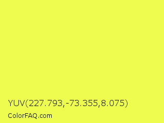YUV 227.793,-73.355,8.075 Color Image