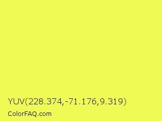 YUV 228.374,-71.176,9.319 Color Image