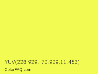 YUV 228.929,-72.929,11.463 Color Image
