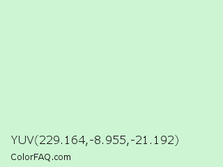 YUV 229.164,-8.955,-21.192 Color Image