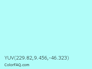 YUV 229.82,9.456,-46.323 Color Image