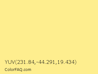 YUV 231.84,-44.291,19.434 Color Image