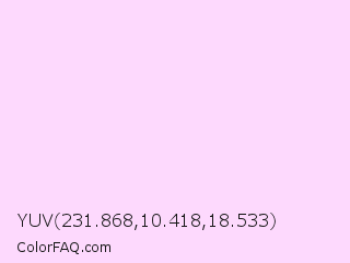 YUV 231.868,10.418,18.533 Color Image