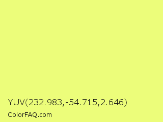 YUV 232.983,-54.715,2.646 Color Image