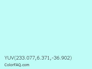 YUV 233.077,6.371,-36.902 Color Image