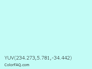 YUV 234.273,5.781,-34.442 Color Image