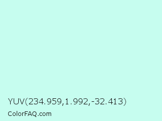 YUV 234.959,1.992,-32.413 Color Image