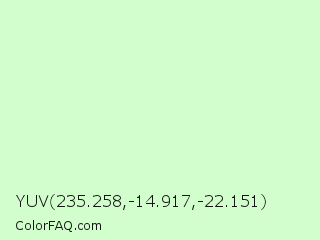 YUV 235.258,-14.917,-22.151 Color Image