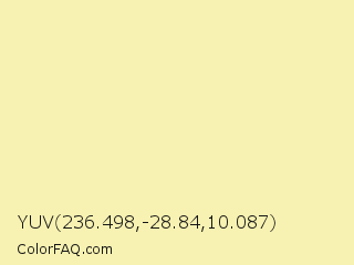 YUV 236.498,-28.84,10.087 Color Image