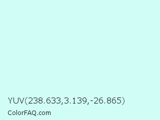YUV 238.633,3.139,-26.865 Color Image