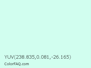 YUV 238.835,0.081,-26.165 Color Image