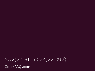 YUV 24.81,5.024,22.092 Color Image