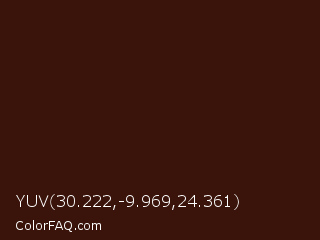 YUV 30.222,-9.969,24.361 Color Image