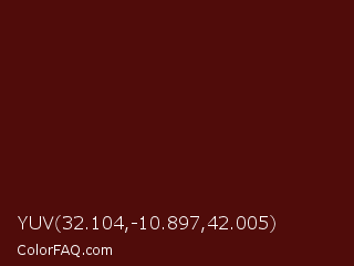 YUV 32.104,-10.897,42.005 Color Image