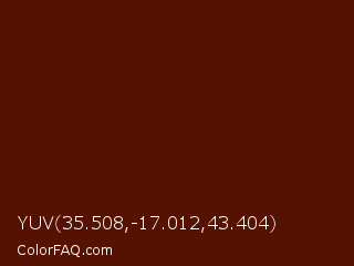 YUV 35.508,-17.012,43.404 Color Image
