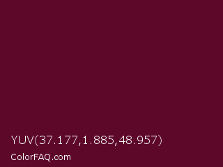 YUV 37.177,1.885,48.957 Color Image