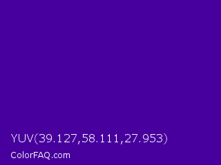 YUV 39.127,58.111,27.953 Color Image