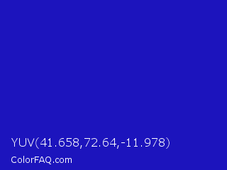 YUV 41.658,72.64,-11.978 Color Image