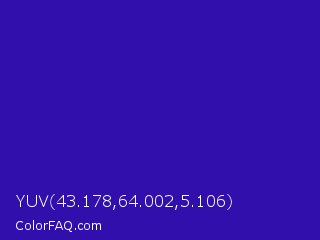 YUV 43.178,64.002,5.106 Color Image