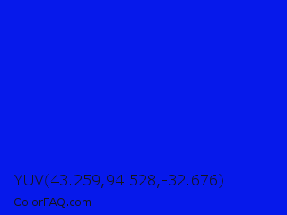 YUV 43.259,94.528,-32.676 Color Image