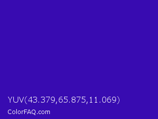 YUV 43.379,65.875,11.069 Color Image