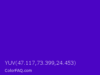YUV 47.117,73.399,24.453 Color Image