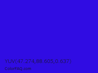 YUV 47.274,88.605,0.637 Color Image