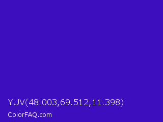 YUV 48.003,69.512,11.398 Color Image