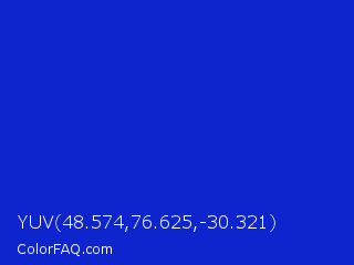 YUV 48.574,76.625,-30.321 Color Image