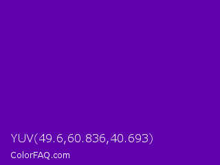YUV 49.6,60.836,40.693 Color Image