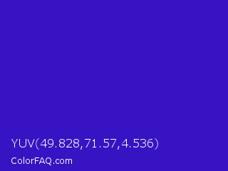 YUV 49.828,71.57,4.536 Color Image