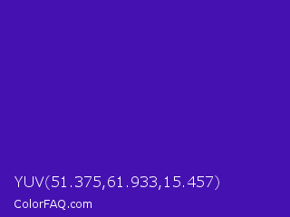 YUV 51.375,61.933,15.457 Color Image