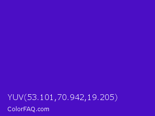 YUV 53.101,70.942,19.205 Color Image
